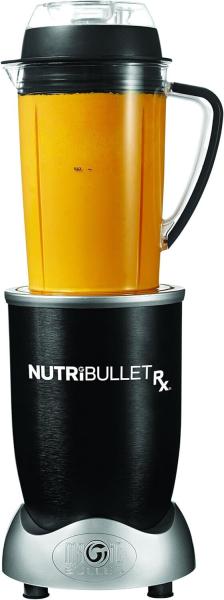 NutriBullet RX 1700 Watt schwarz Mixer mit Extraktor-Klinge macht Superfood