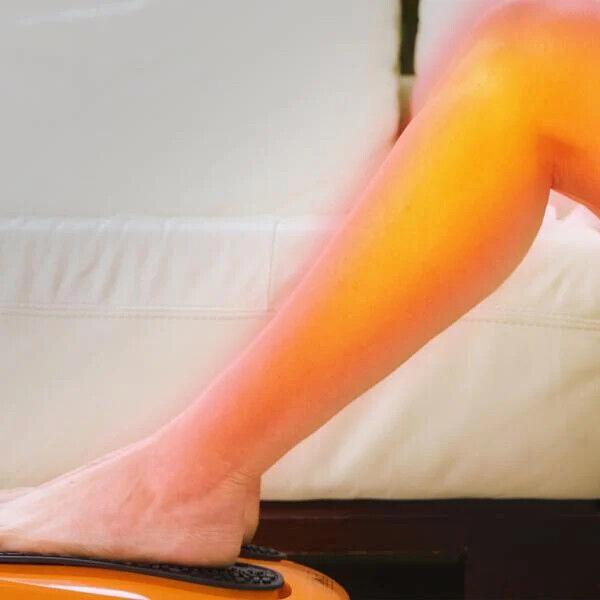 VibroLegs Akupressur- & Fussmassagegerät + Fernbedienung Shiatsu Fußmassagegerät