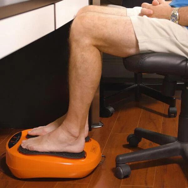 VibroLegs Akupressur- & Fussmassagegerät + Fernbedienung Shiatsu Fußmassagegerät