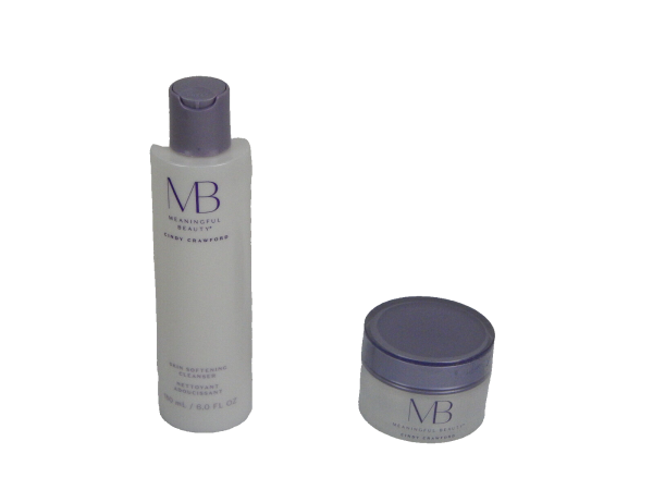 MB Meaningful Beaty by Cindy Crawford Nacht Creme & Skin Softening Cleanser