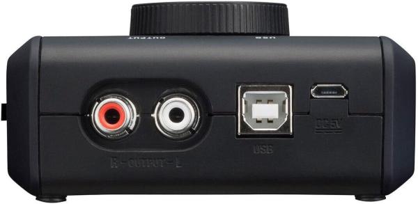 ZOOM U22 Handy Audio Interface MIDI Zuschaltbar Phantomspeisung in Schwarz