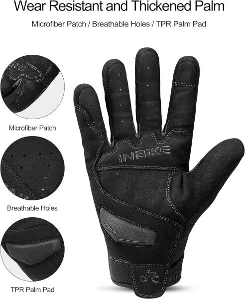 INBIKE Motorrad Handschuhe Motocross Sommer EUDE Foam Schutz Atmungsaktiv