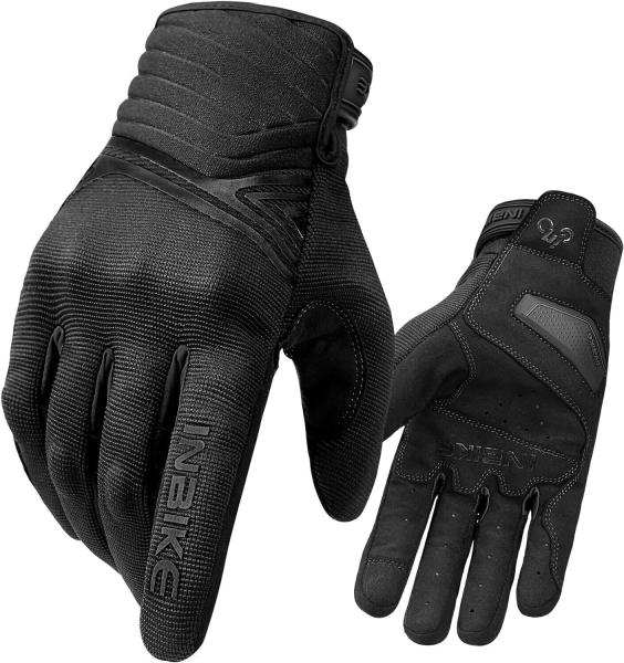 INBIKE Motorrad Handschuhe Motocross Sommer EUDE Foam Schutz Atmungsaktiv