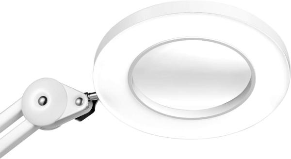 LED Lupenleuchte Lupenlampe Arbeitsplatzlampe Kosmetiklampe Dimmbar Vergrößerung