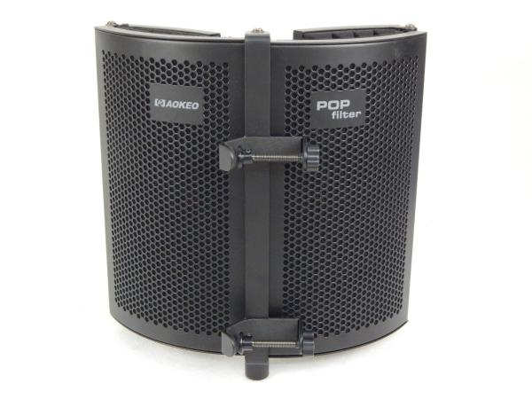 Aokeo Mikrofon Pop Filter mit Absorbierender Schaumschicht Schallabsorbierend