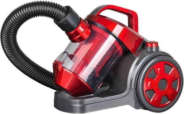 CLEANMAXX Zyklon-Staubsauger beutellos 700W Bodenstaubsauger Staubsauger in Rot