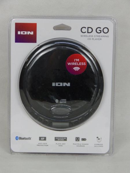 ION CD Go Bluetooth Portable CD Player Discman Diktiergerät inkl. Kopfhörer