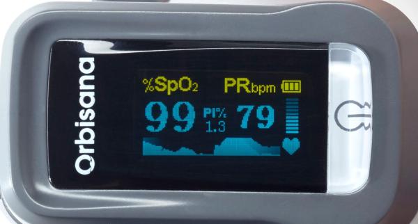 Orbisana PXM 150 Pulsoximeter Pulsoximeter Puls Sauerstoff Blut Messgerät SpO-2