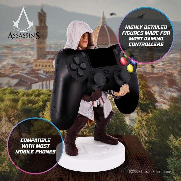 Assassins Creed Ezio Gaming Zubehör Controller Halter Handy Halterung Figur