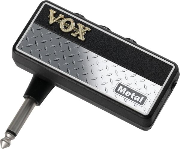 VOX amPlug 2 Metall - Kopfhörer-Gitarrenverstärker Vox-Verstärker Schwarz
