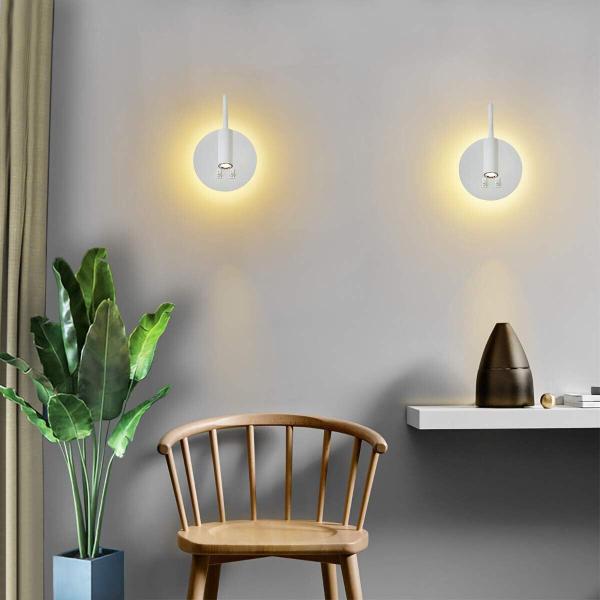 LED leselampe wandlampe mit schalter Modern wandleselampe Bettlampe Wandleuchte
