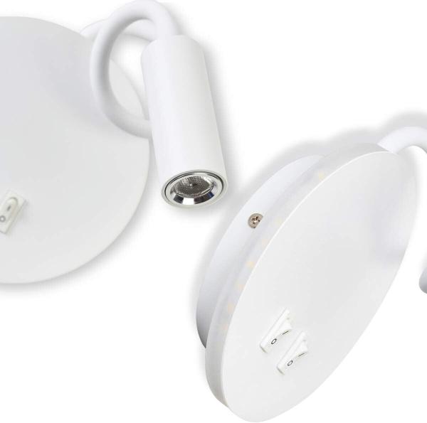 LED leselampe wandlampe mit schalter Modern wandleselampe Bettlampe Wandleuchte