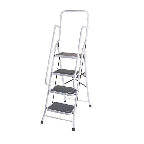 Sicherheitsleiter 4-Tritt-Leiter - So sicher und bequem wie eine Treppe Leiter