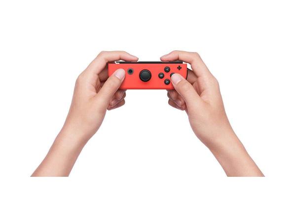 Nintendo Joy-Con Controller Rechts, Kompatibel mit Spielkonsolen, Neon Rot