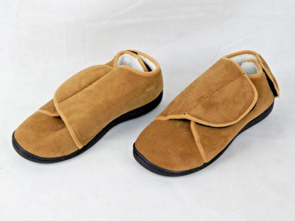 Comfy Wraps / XL / braun Rundum-Komfort mit extra Flausch für Ihre Füße Schuhe