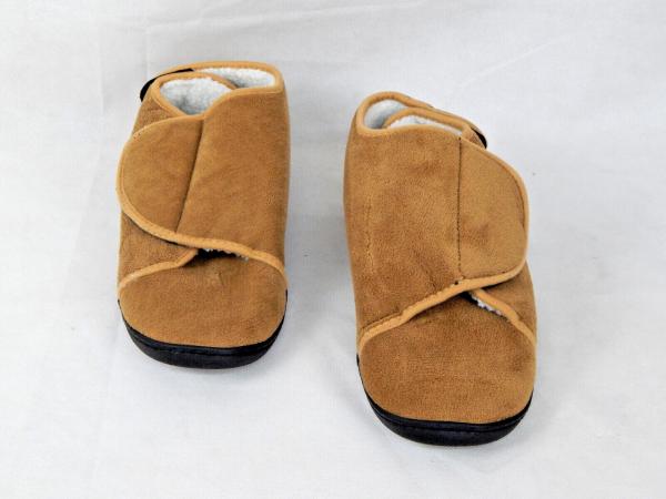 Comfy Wraps / XL / braun Rundum-Komfort mit extra Flausch für Ihre Füße Schuhe