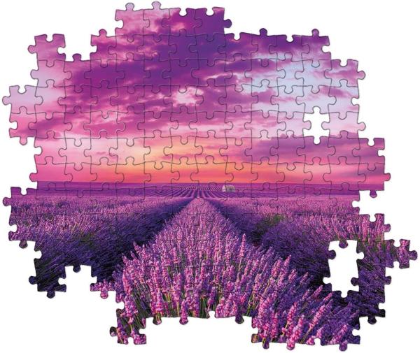 Lavendel-Feld Puzzle 1000 Teile Clementoni