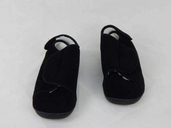 Comfy Wraps / L / schwarz Rundum-Komfort mit extra Flausch für Ihre Füße Schuhe