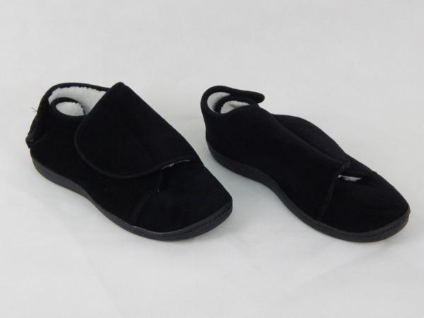Comfy Wraps / L / schwarz Rundum-Komfort mit extra Flausch für Ihre Füße Schuhe