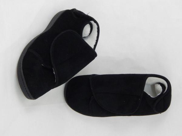 Comfy Wraps / L / schwarz Rundum-Komfort mit extra Flausch für Ihre Füße Schuhe