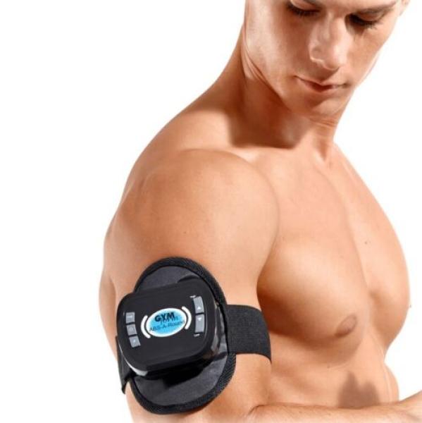 ABS-A Round Bauchmuskelgürtel L-XL Bauchmuskel-Gürtel Platinum Muskeltraining