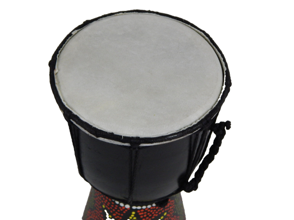 Djembe Trommel Bongo Afrika Holz 25 cm Musik Instrument Rhythmus Percussion 25cm