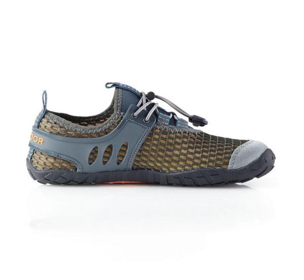 Barfußschuh „Hawaii“, grau (Größe: 43) Sportschuh Freizeit Schuhe Outdoorschuhe