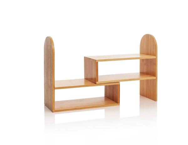 Bambus Küchenregal Küchen Organizer Regal Holz Verstellbar Flexibel