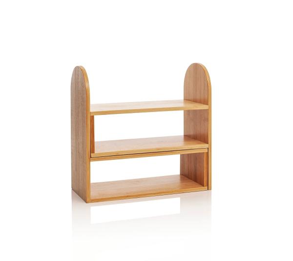 Bambus Küchenregal Küchen Organizer Regal Holz Verstellbar Flexibel