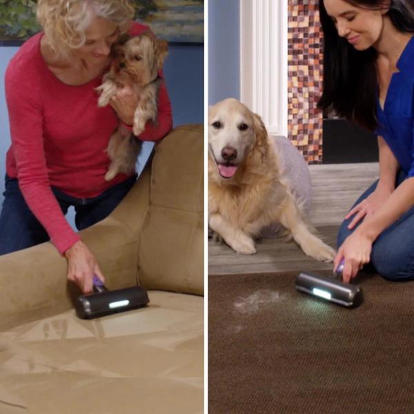 FurDaddy Tierhaar-Entferner mit Schall-Technologie Deluxe Tierhaarentferner