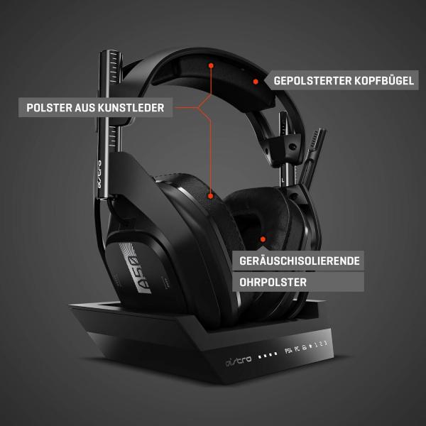 ASTRO Gaming A50 Wireless Mod Kit Gen 4 zur Geräuschisolierung, für A50 PS5, PS4
